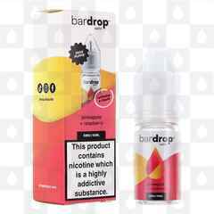 Pineapple Raspberry by Bar Drop E Liquid | 10ml Nic Salt, Strength & Size: 20mg • 10ml