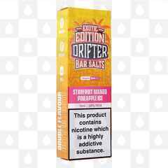 Starfruit Mango Pineapple Ice by Drifter Bar Salts Exotic Edition E Liquid | 10ml Nic Salt, Strength & Size: 05mg • 10ml