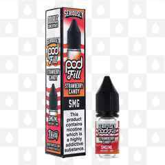 Strawberry Candy by Seriously Pod Fill E Liquid | 10ml Nic Salt, Strength & Size: 05mg • 10ml