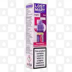 Strawberry Cherry Raspberry by Lost Mary E Liquid | 10ml Nic Salt, Strength & Size: 05mg • 10ml