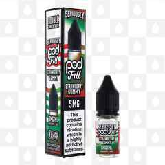 Strawberry Gummy by Seriously Pod Fill E Liquid | 10ml Nic Salt, Strength & Size: 05mg • 10ml