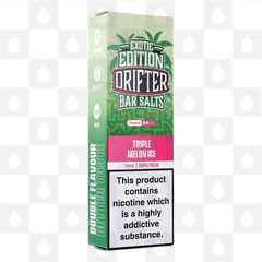 Triple Melon Ice by Drifter Bar Salts Exotic Edition E Liquid | 10ml Nic Salt, Strength & Size: 05mg • 10ml