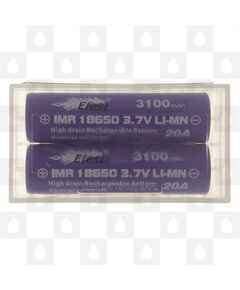 Efest 2 x 18650 Battery Hard Case With Locking Clip