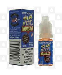 French Vanilla by Puff Dragon | Flawless E Liquid | 10ml Bottles, Nicotine Strength: 0mg, Size: 10ml (1x10ml)