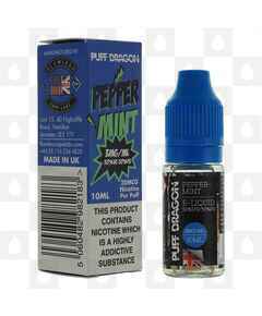 Peppermint by Puff Dragon | Flawless E Liquid | 10ml Bottles, Nicotine Strength: 12mg, Size: 10ml (1x10ml)