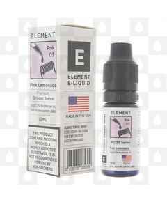 Pink Lemonade by Element E Liquid | 10ml Bottles, Nicotine Strength: 6mg, Size: 10ml (1x10ml)
