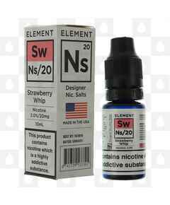 Strawberry Whip by Element NS20 E Liquid | 10ml Bottles, Strength & Size: 05mg • 10ml