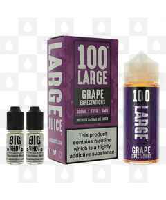 Grape Expectations by 100 Large E Liquid | 100ml Short Fill