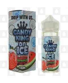 Strawberry Watermelon Bubblegum on Ice by Candy King E Liquid | 100ml Short Fill