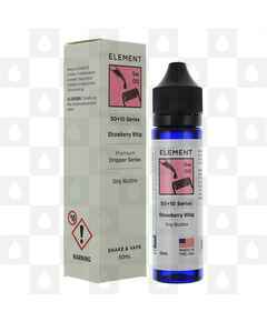 Strawberry Whip by Element E Liquid | 50ml & 100ml Short Fill, Size: 50ml (60ml Bottle) 