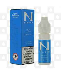 Nic Shot by NicNic E Liquid | 10ml Nicotine Shot, Strength & Size: 15mg • 10ml, VG/PG Mix: 70% VG / 30% PG