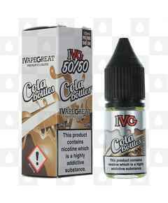 Cola Bottles 50/50 by IVG Sweets E Liquid | 10ml Bottles, Nicotine Strength: 18mg, Size: 10ml (1x10ml)