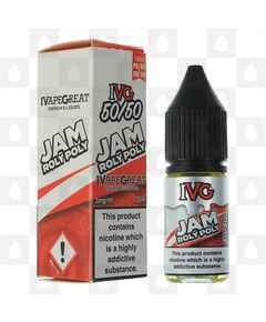 Jam Roly Poly 50/50 by IVG Desserts E Liquid | 10ml Bottles, Strength & Size: 03mg • 10ml