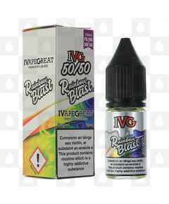 Rainbow Blast 50/50 by IVG Menthol E Liquid | 10ml Bottles, Nicotine Strength: 12mg, Size: 10ml (1x10ml)
