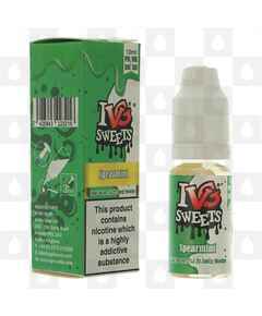 Spearmint Sweets 50/50 by IVG Sweets E Liquid | 10ml Bottles, Nicotine Strength: 3mg, Size: 10ml (1x10ml)