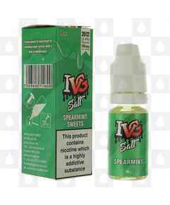 Spearmint Sweets by IVG Salt E Liquid | 10ml Bottles, Nicotine Strength: NS 20mg, Size: 10ml (1x10ml)