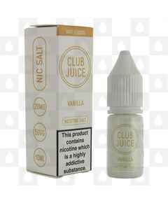 Vanilla Nic Salt by Club Juice E Liquid | 10ml Bottles, Strength & Size: 20mg • 10ml