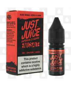 Blood Orange, Citrus & Guava Nic Salt by Just Juice E Liquid | 10ml Bottles, Nicotine Strength: NS 11mg, Size: 10ml (1x10ml)