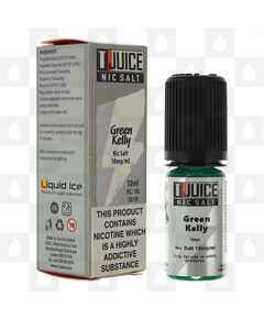 Green Kelly Nic Salt by T-Juice E Liquid | 10ml Bottles, Strength & Size: 20mg • 10ml • Out Of Date