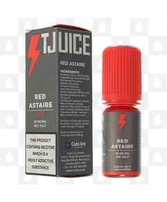 Red Astaire Nic Salt by T-Juice E Liquid | 10ml Bottles, Nicotine Strength: NS 10mg, Size: 10ml (1x10ml)