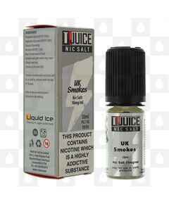 UK Smokes Nic Salt by T-Juice E Liquid | 10ml Bottles, Strength & Size: 10mg • 10ml