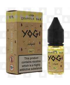 Lemon Granola Bar Nic Salt by Yogi E Liquid | 10ml Bottles, Nicotine Strength: NS 10mg, Size: 10ml