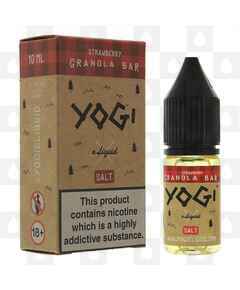 Strawberry Granola Bar Nic Salt by Yogi E Liquid | 10ml Bottles, Nicotine Strength: NS 10mg, Size: 10ml