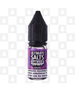 Grape | Chilled by Ultimate Salts E Liquid | 10ml Bottles, Nicotine Strength: NS 20mg, Size: 10ml (1x10ml)