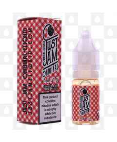 Original Jam Salts by Just Jam E Liquid | 10ml Bottles, Nicotine Strength: NS 20mg, Size: 10ml (1x10ml)