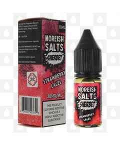 Strawberry Lace | Sherbet by Moreish Salts E Liquid | 10ml Bottles, Nicotine Strength: NS 10mg, Size: 10ml (1x10ml)