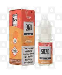 Blood Orange Nic Salt by SQZD Fruit Co E Liquid | 10ml Bottles, Nicotine Strength: NS 10mg, Size: 10ml (1x10ml)