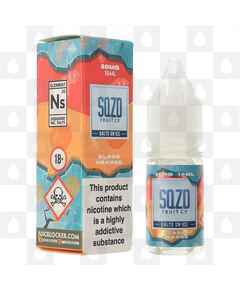 Blood Orange Salts On Ice by SQZD Fruit Co E Liquid | 10ml Bottles, Nicotine Strength: NS 20mg, Size: 10ml (1x10ml)