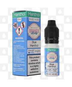 Blue Menthol by Dinner Lady 50/50 E Liquid | 10ml Bottles, Nicotine Strength: 3mg, Size: 10ml (1x10ml)