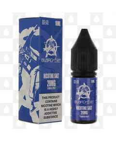 Blue Nic Salt by Anarchist E Liquid | 10ml Bottles, Nicotine Strength: NS 10mg, Size: 10ml (1x10ml)