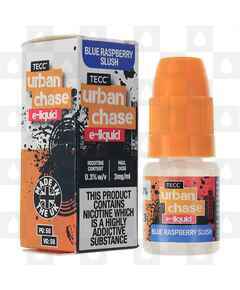 Blue Raspberry Slush by Urban Chase E Liquid | 10ml Bottles, Nicotine Strength: 6mg, Size: 10ml (1x10ml)