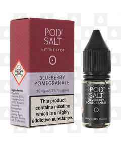 Blueberry Pomegranate Nic Salt by Pod Salt E Liquid | 10ml Bottles, Nicotine Strength: NS 11mg, Size: 10ml