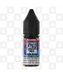Grape & Strawberry | On Ice by Ultimate Salts E Liquid | 10ml Bottles, Nicotine Strength: NS 20mg, Size: 10ml (1x10ml)