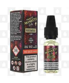 Harambae Nic Salt by Twelve Monkeys E Liquid | 10ml Bottles, Nicotine Strength: 20mg - Out Of Date, Size: 10ml (1x10ml)