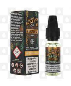 Mangabeys Nic Salt by Twelve Monkeys E Liquid | 10ml Bottles, Nicotine Strength: NS 20mg, Size: 10ml (1x10ml)