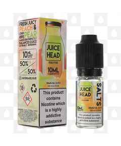 Peach Pear Nic Salts by Juice Head E Liquid | 10ml Bottles, Nicotine Strength: NS 20mg, Size: 10ml (1x10ml)