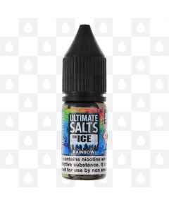 Rainbow | On Ice by Ultimate Salts E Liquid | 10ml Bottles, Nicotine Strength: NS 20mg, Size: 10ml (1x10ml)