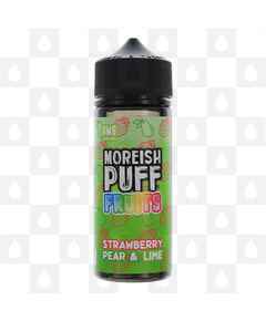 Strawberry Pear & Lime | Fruits by Moreish Puff E Liquid | 100ml Short Fill