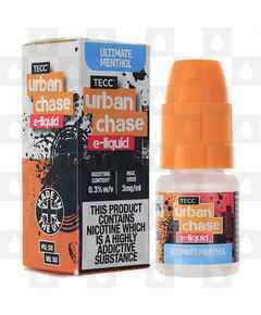 Ultimate Menthol by Urban Chase E Liquid | 10ml Bottles, Nicotine Strength: 3mg - OOD, Size: 10ml (1x10ml)