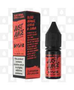 Blood Orange, Citrus & Guava by 50/50 | Just Juice E Liquid | 10ml Bottles, Strength & Size: 12mg • 10ml • Out Of Date