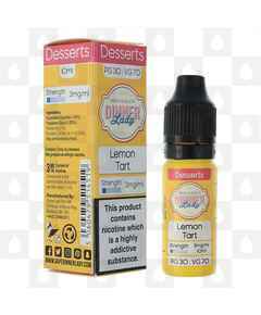 Dinner Lady Lemon Tart E Liquid | 10ml Bottles, Nicotine Strength: 3mg, Size: 10ml (1x10ml)
