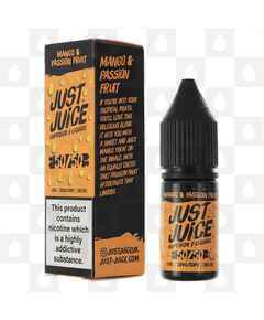 Mango & Passion Fruit by 50/50 | Just Juice E Liquid | 10ml Bottles, Nicotine Strength: 6mg, Size: 10ml (1x10ml)