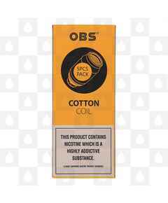 OBS Cube Mini Cotton Coils, Ohms: S1 Mesh 0.6 Ohm