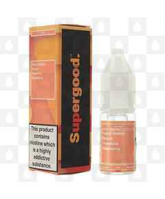 Peach Bellini Nic Salt by Supergood E Liquid | 10ml Bottles, Nicotine Strength: NS 10mg, Size: 10ml (1x10ml)