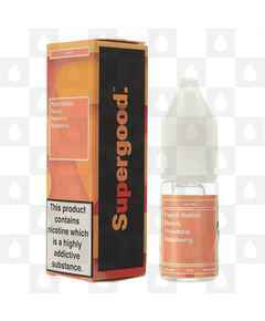 Peach Bellini Nic Salt by Supergood E Liquid | 10ml Bottles, Nicotine Strength: NS 20mg, Size: 10ml (1x10ml)