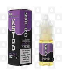 Purple Custard Salts by KSTRD E Liquid | 10ml Bottles, Nicotine Strength: NS 10mg, Size: 10ml (1x10ml)